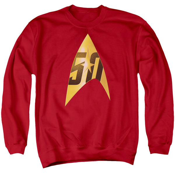 Star Trek 50th Anniversary Delta Red Sweatshirt