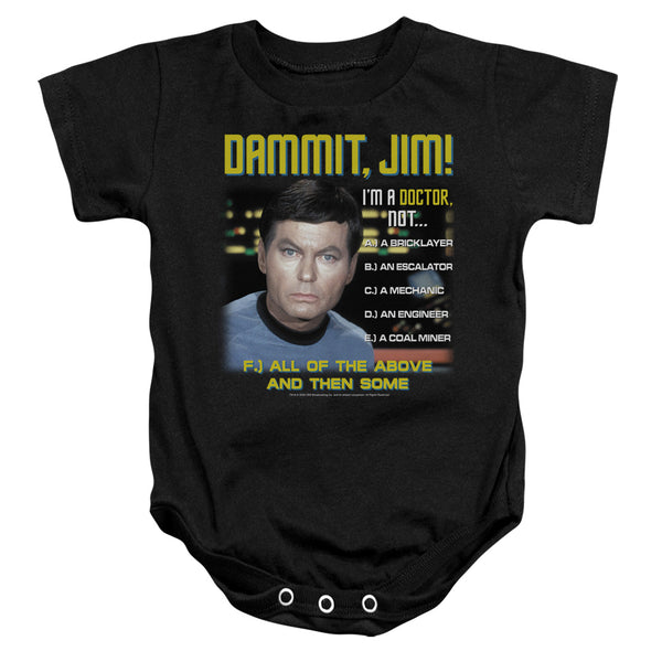 Star Trek All of the Above Infant Snapsuit