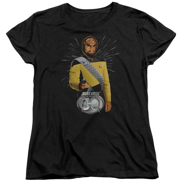Star Trek The Next Generation Worf 30 Women's T-Shirt