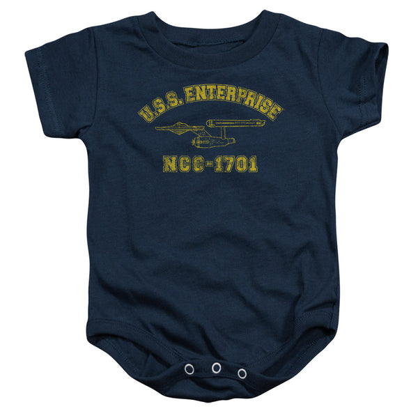 Star Trek Enterprise Athletic Infant Snapsuit