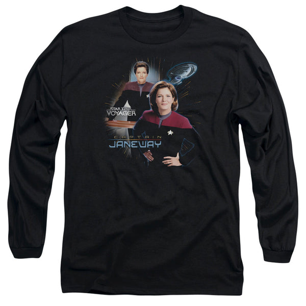 Star Trek Voyager Captain Janeway Long Sleeve T-Shirt