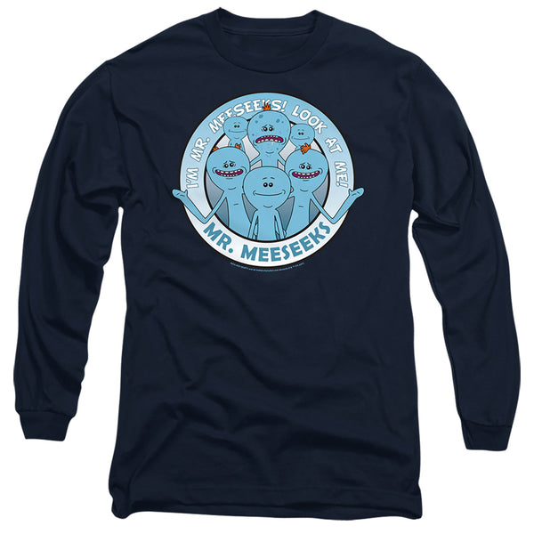 Rick and Morty Mr Meeseeks Long Sleeve T-Shirt