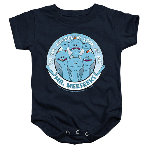 Rick and Morty Mr Meeseeks Infant Snapsuit