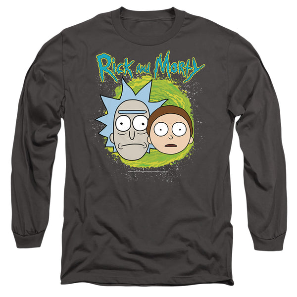 Rick and Morty Floating Heads Long Sleeve T-Shirt