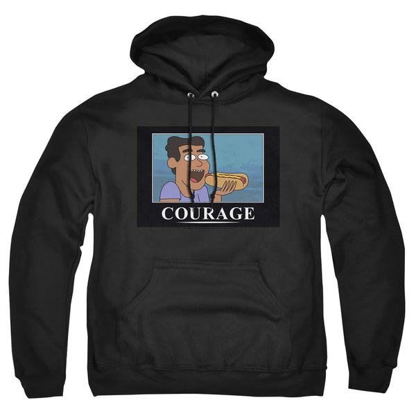 Rick and Morty Courage Poster Hoodie