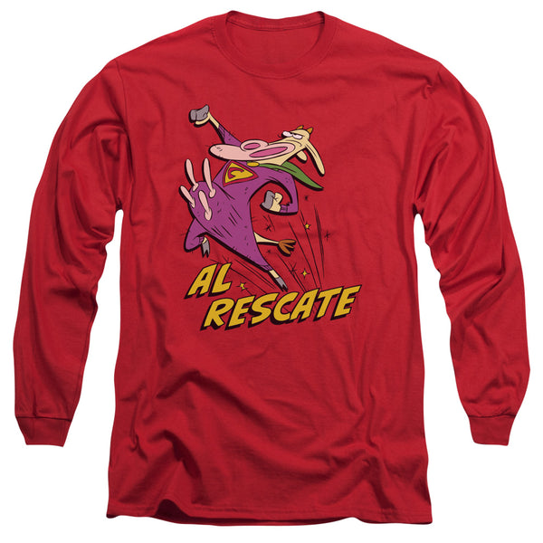 Cow and Chicken Al Rescate Long Sleeve T-Shirt