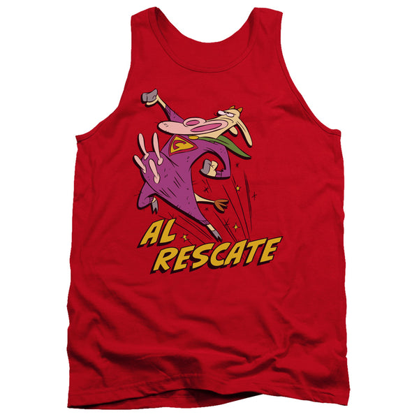 Cow and Chicken Al Rescate Tank Top