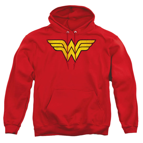 Wonder Woman Logo Dist Hoodie