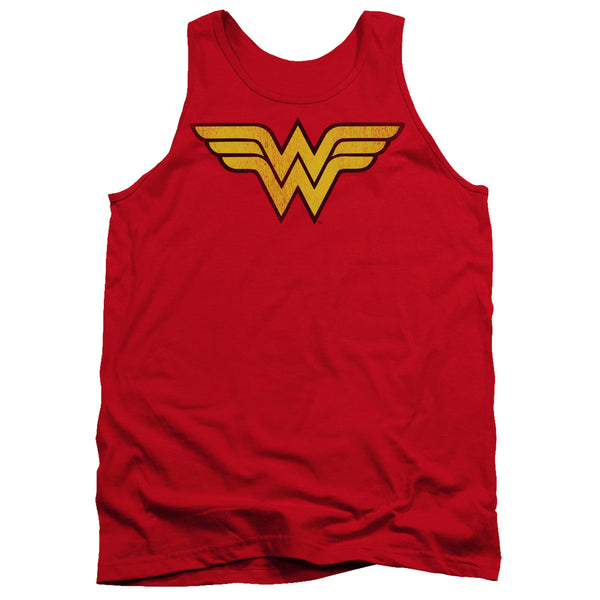 Wonder Woman Logo Dist Tank Top