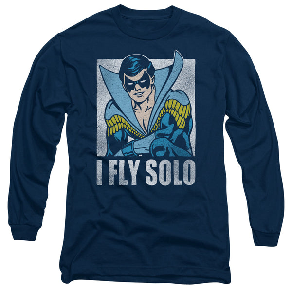 Nightwing Fly Solo Long Sleeve T-Shirt