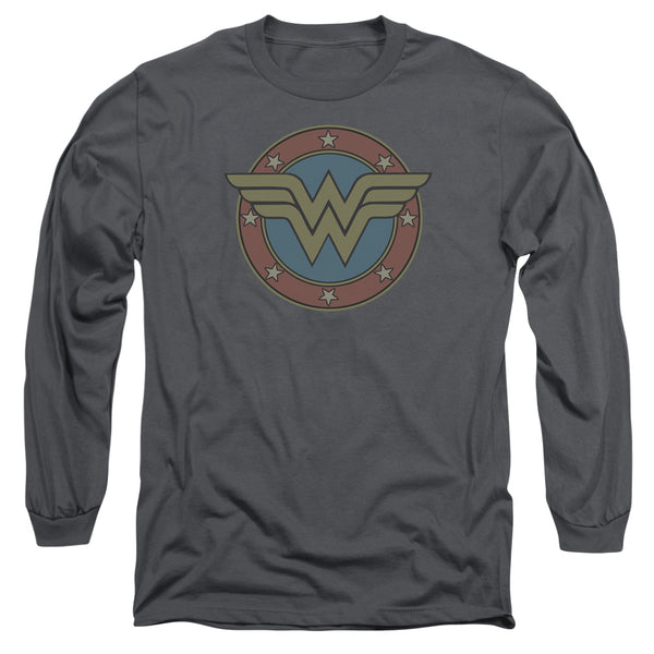 Wonder Woman WW Vintage Emblem Long Sleeve T-Shirt