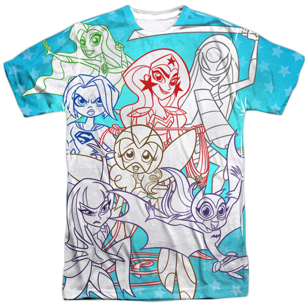 DC Super Hero Girls Justice Gang Sublimation T-Shirt