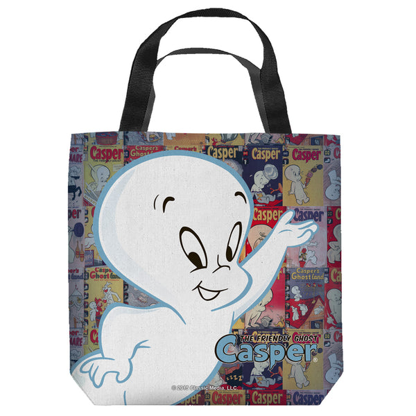 Casper the Friendly Ghost Casper and Covers Tote Bag