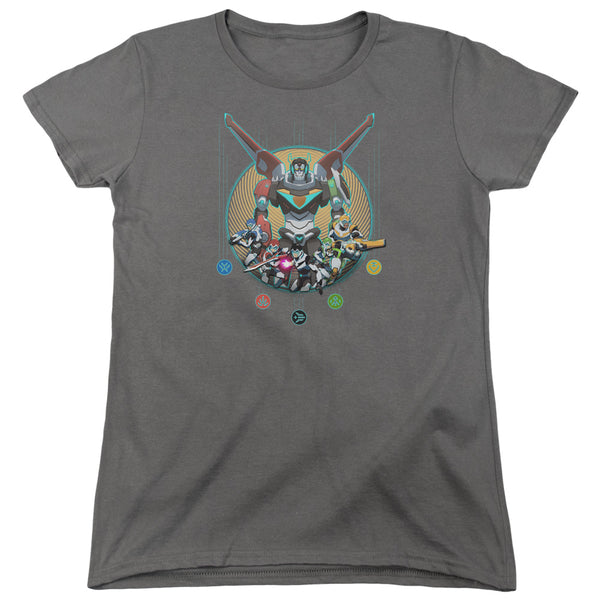 Voltron Legendary Defender Assemble Women's T-Shirt