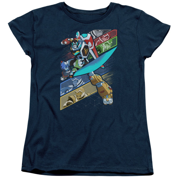 Voltron Legendary Defender Crisscross Women's T-Shirt