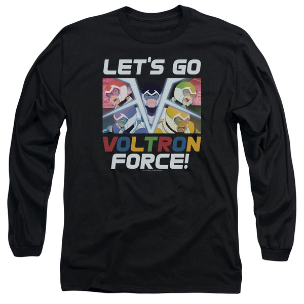 Voltron Legendary Defender Lets Go Long Sleeve T-Shirt