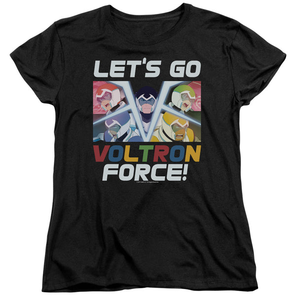 Voltron Legendary Defender Lets Go Women's T-Shirt