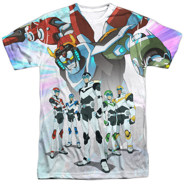 Voltron Legendary Defender Team Sublimation T-Shirt