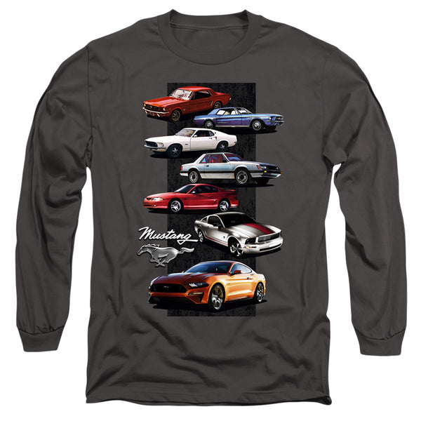 Ford Mustang Stack Long Sleeve T-Shirt