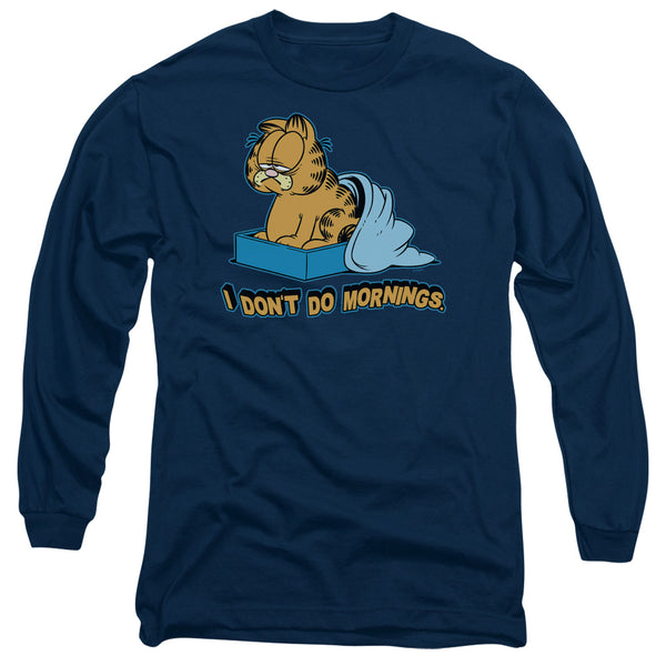 Garfield I Dont Do Mornings Long Sleeve T-Shirt