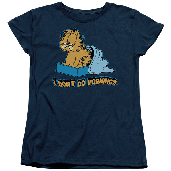 Garfield I Dont Do Mornings Women's T-Shirt