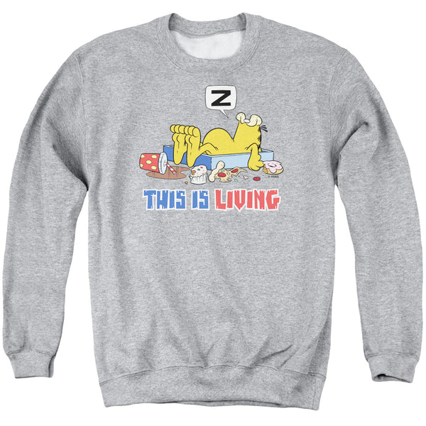 Garfield This Is Living Sweatshirt