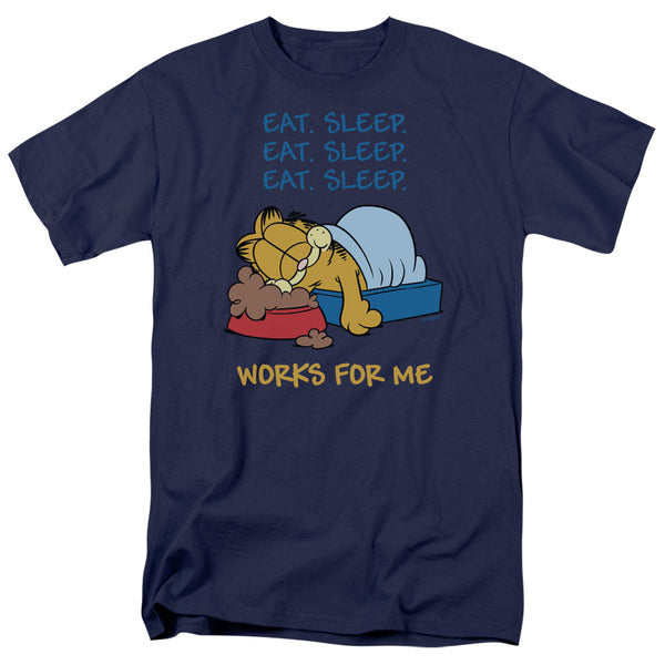 Garfield Works For Me T-Shirt