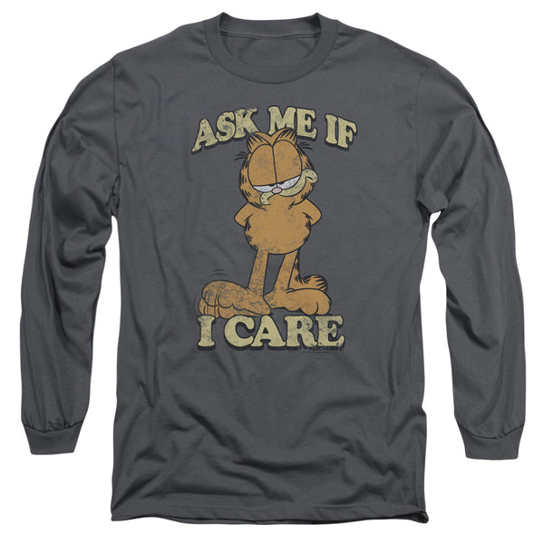 Garfield Ask Me Long Sleeve T-Shirt