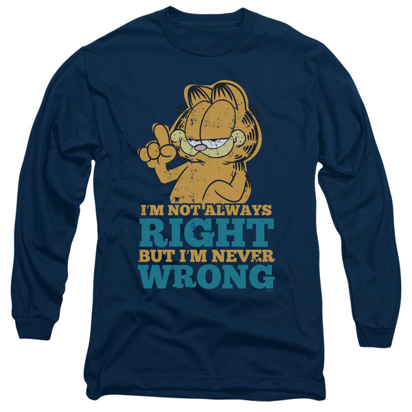 Garfield Never Wrong Long Sleeve T-Shirt