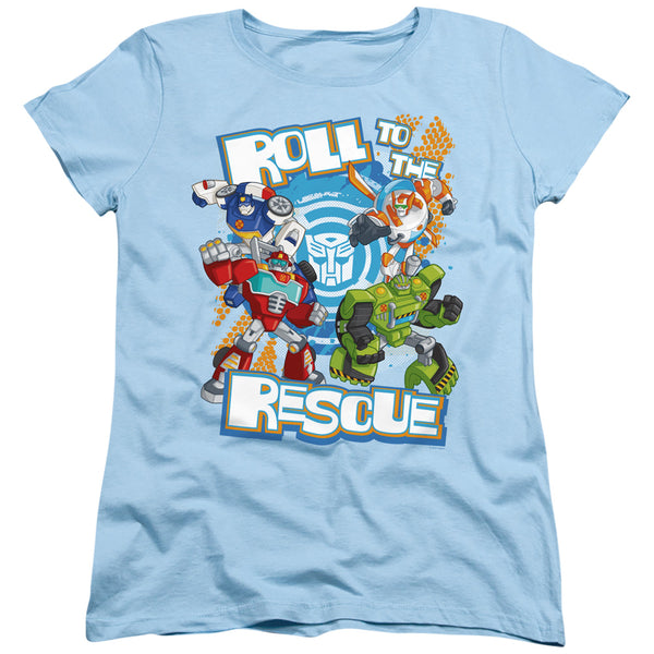 The Transformers Roll to the Rescue Women's T-Shirt