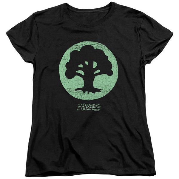 Magic The Gathering Green Symbol Women's T-Shirt