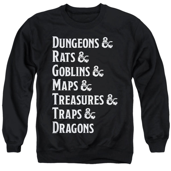 Dungeons & Dragons Dungeon List Sweatshirt
