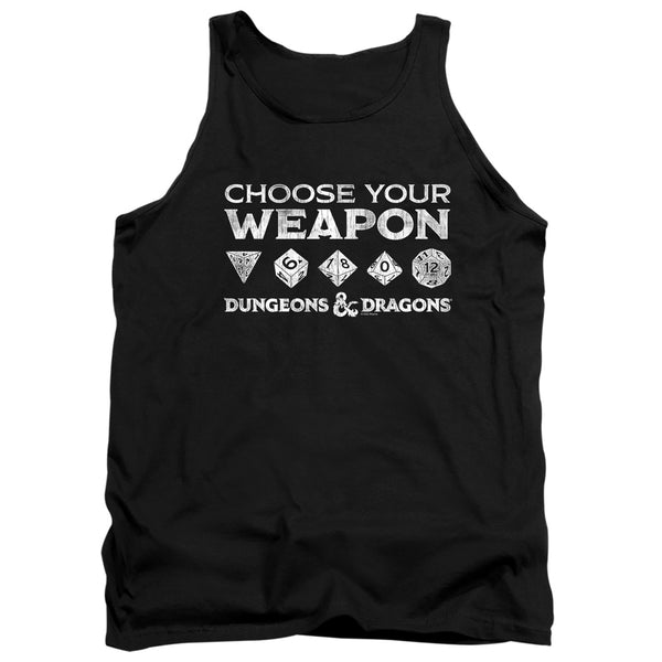 Dungeons & Dragons Choose Your Weapon Tank Top