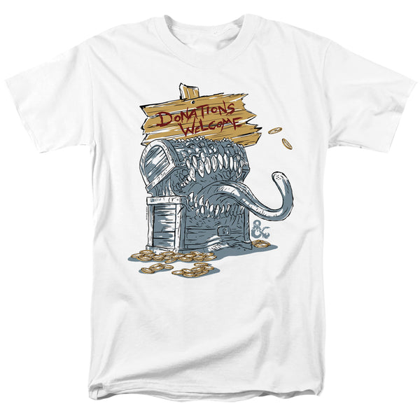 Dungeons & Dragons Donations Welcome Mimic T-Shirt