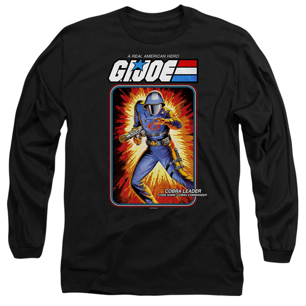 G.I. Joe Cobra Commander Card Long Sleeve T-Shirt