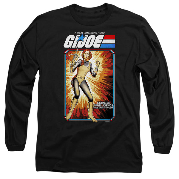 G.I. Joe Scarlett Card Long Sleeve T-Shirt