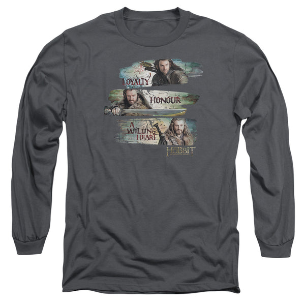 The Hobbit Movie Trilogy Loyalty and Honour Long Sleeve T-Shirt