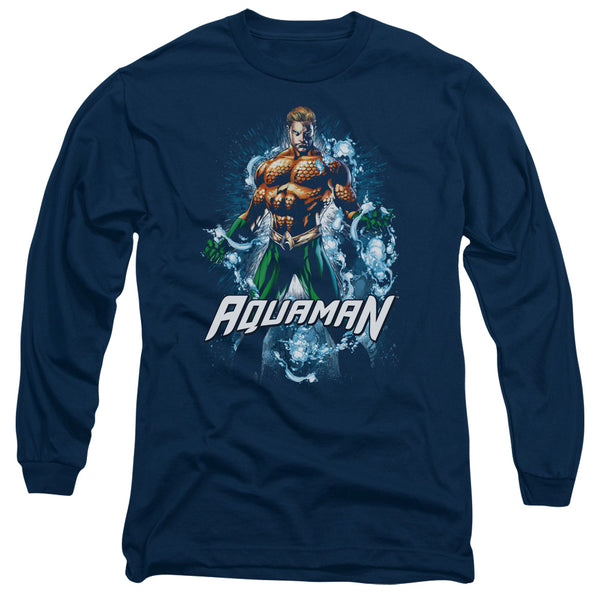 Aquaman Water Powers Long Sleeve T-Shirt