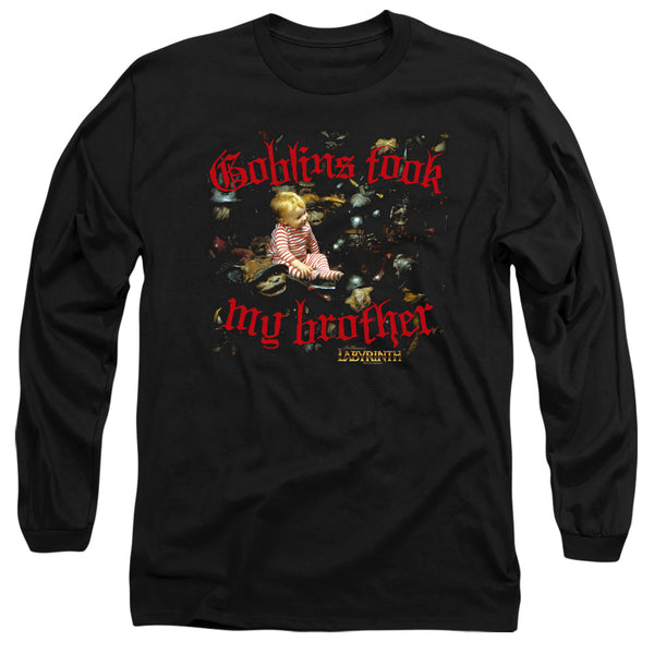Labyrinth Goblins Took My Brother Long Sleeve T-Shirt