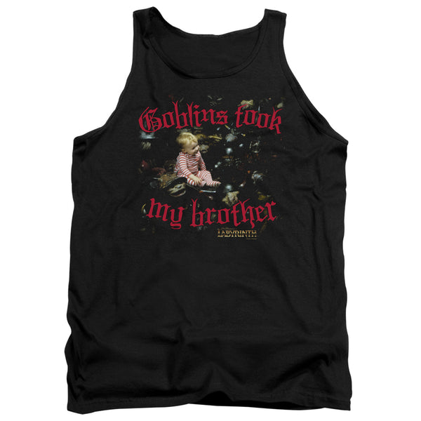 Labyrinth Goblins Took My Brother Tank Top