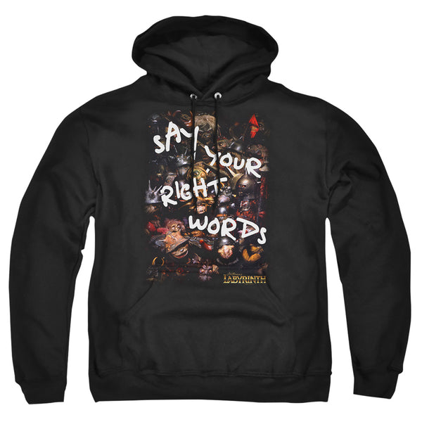 Labyrinth Right Words Hoodie
