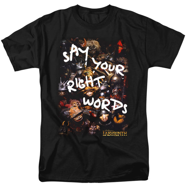 Labyrinth Right Words T-Shirt
