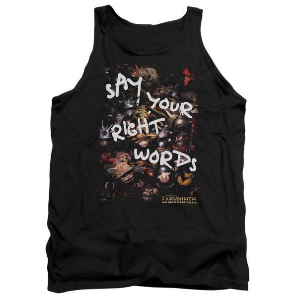 Labyrinth Right Words Tank Top