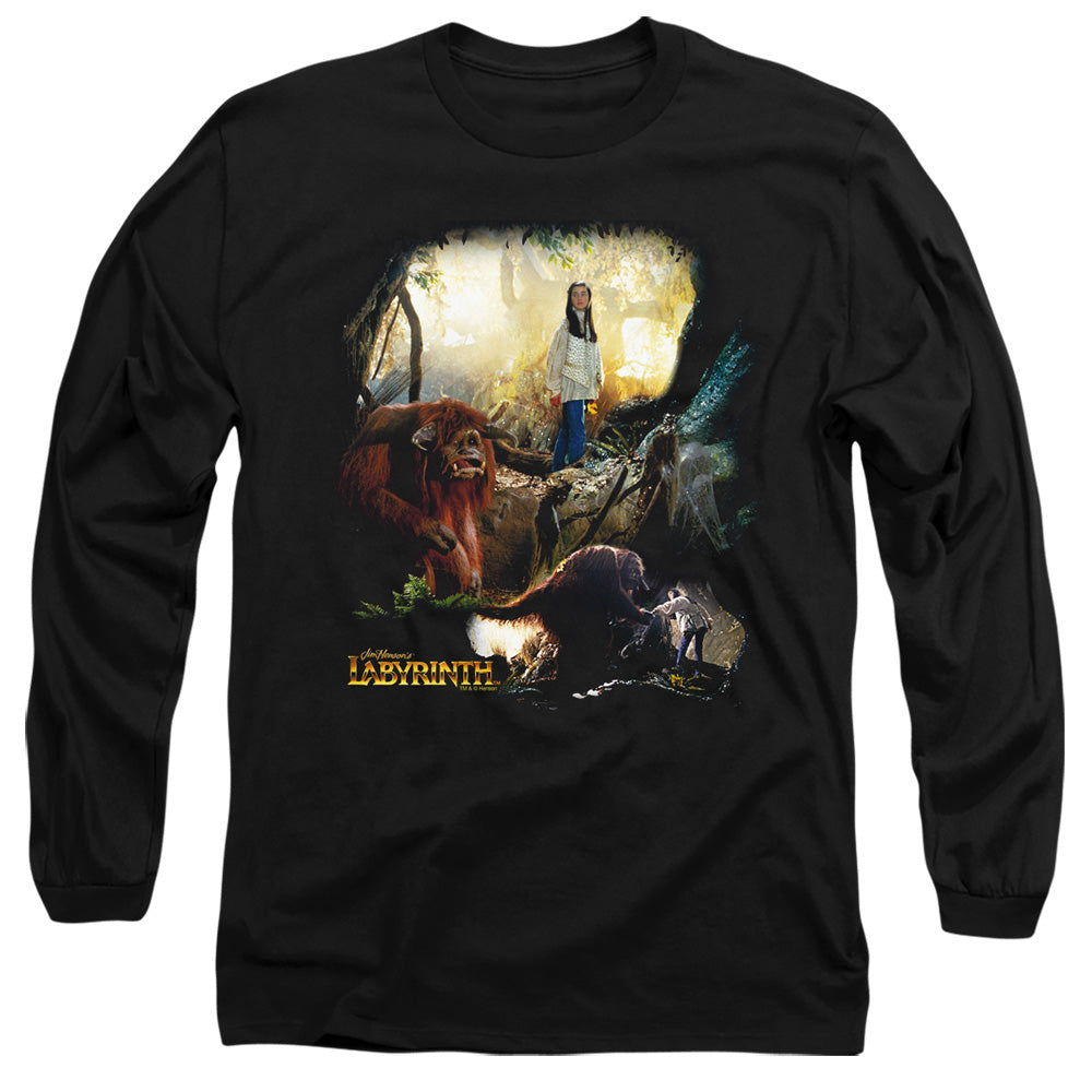 Labyrinth Sarah & Ludo Long Sleeve T-Shirt – Rocker Merch