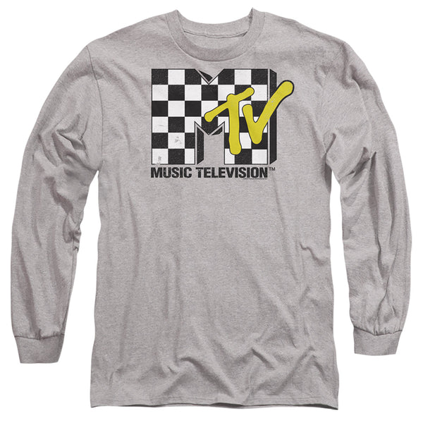 MTV Checker Board Logo Long Sleeve T-Shirt