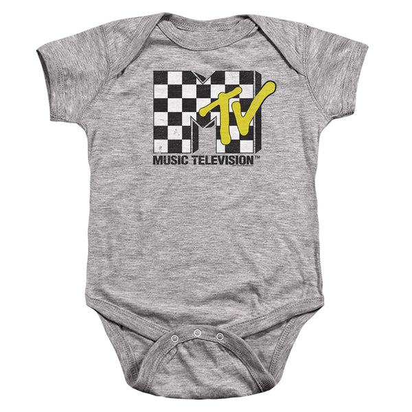 MTV Checker Board Logo Infant Snapsuit