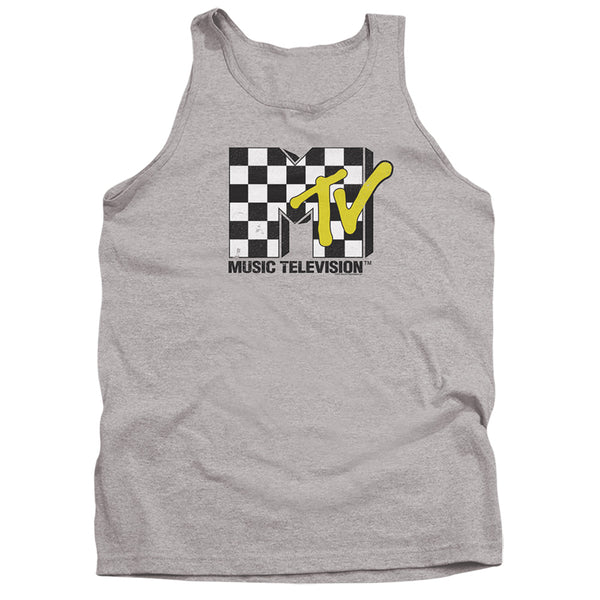 MTV Checker Board Logo Tank Top