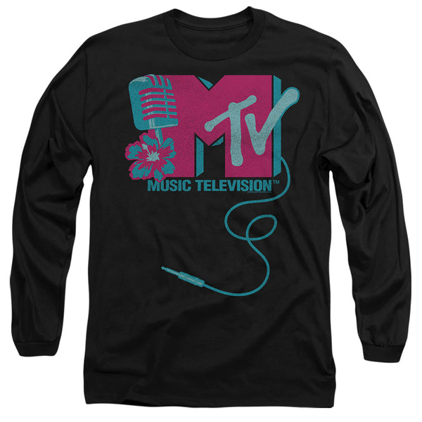 MTV Microphone Logo Long Sleeve T-Shirt