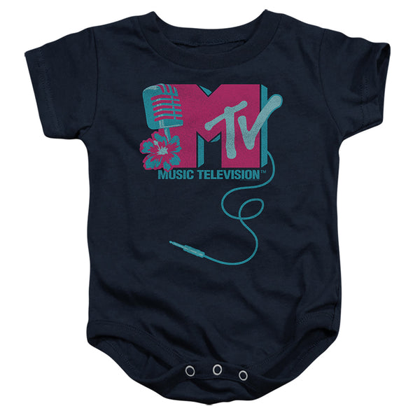 MTV Microphone Logo Infant Snapsuit