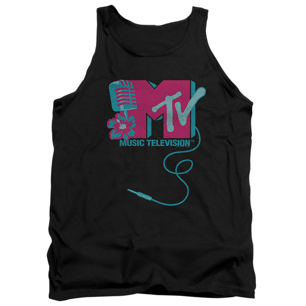 MTV Microphone Logo Tank Top
